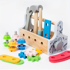 Wooden Play House Toy Set Educational Toy