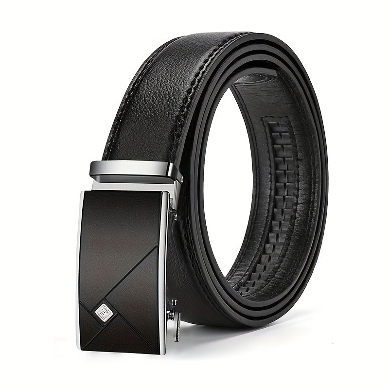 Men's Casual Business Automatic Buckle Belt for Husband Father's