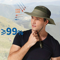 Sun Protection Fisherman Hat Large Brim UV Sun Hat