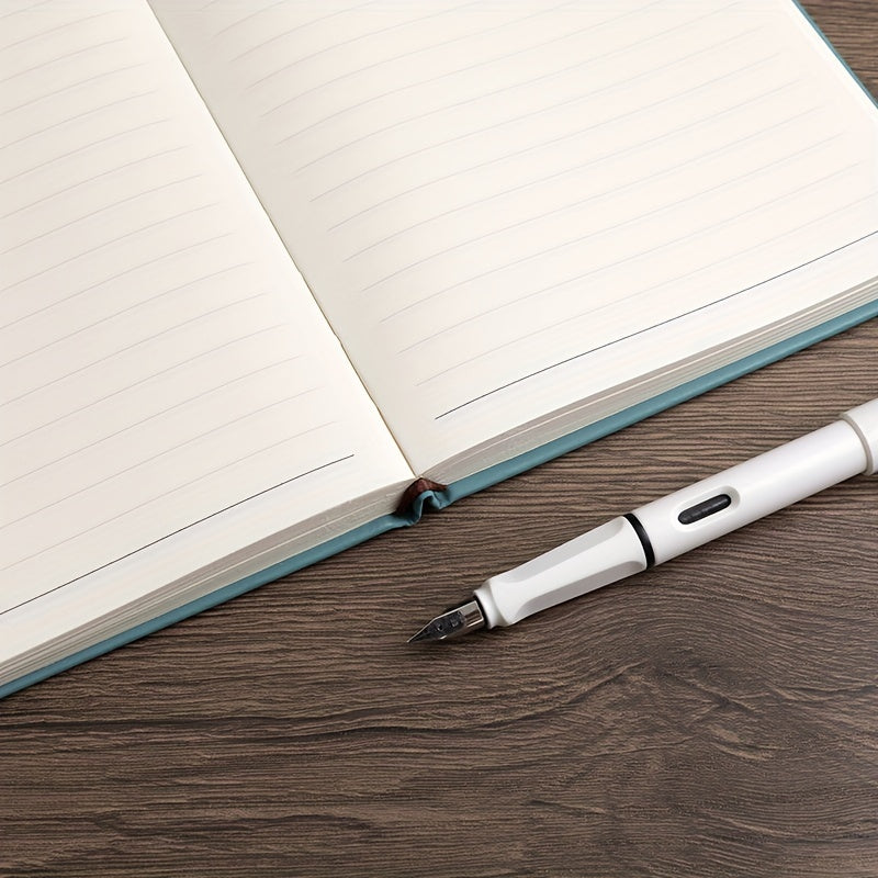 A4 Notebook 360 Pages Soft Faux Leather Horizontal Line Record Book