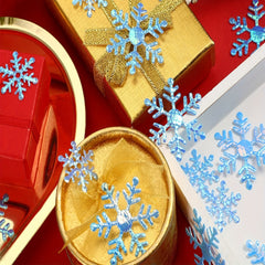 300pcs Snowflake Throwing Confetti Christmas Party Decor