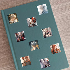 54pcs Fox Youth Stickers for Mobile Phone Case Luggage Notebook Waterproof