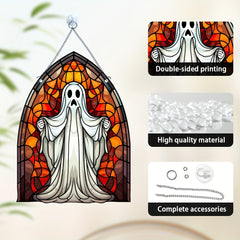 Acrylic Alien Halloween Horror Ghost Window Wall Decoration