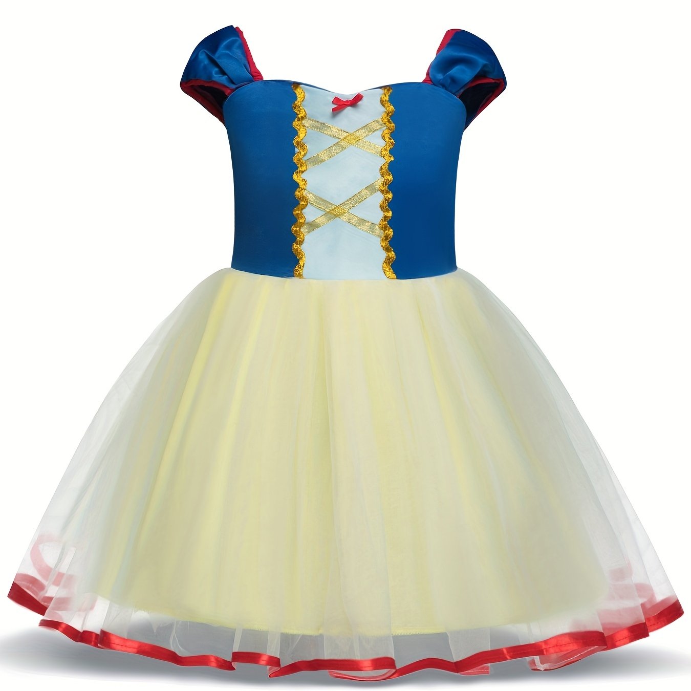 Girl's Princess Dress Mesh Fairy Tale Character Costume