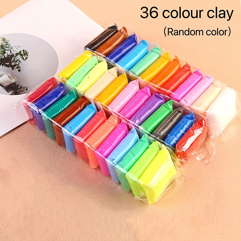 Magic Clay 36 Colors Model Clay with Tools Soft Ultra Light Toy Gift