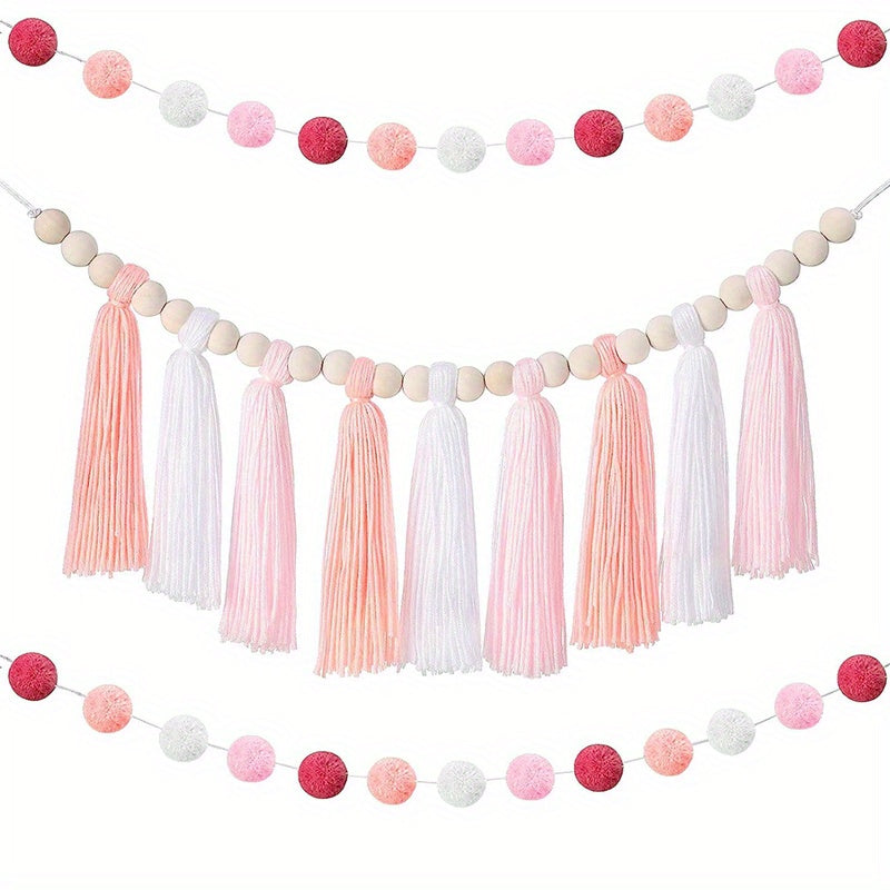 Bohemian Tassel Garland for Parties & Baby Showers