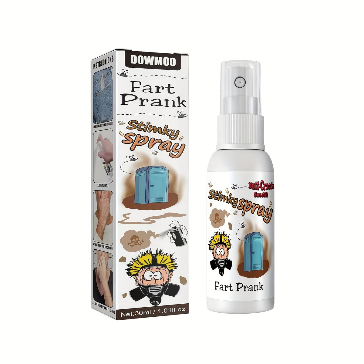 Stink Spray Liquid Cigarette End Spray Bomb Prank Prop