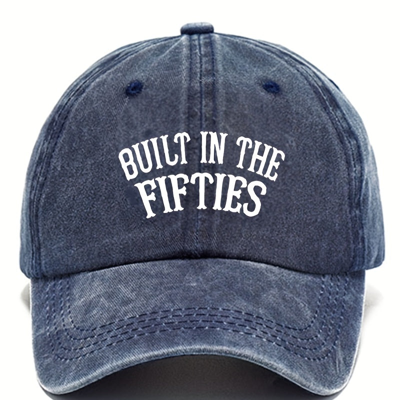 Fashionable Cotton Sunscreen Baseball Cap Letter Printed