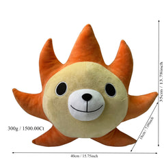 One Piece Sunny Go Emblem Plush Pillow Cartoon Anime Stuffed Cushion