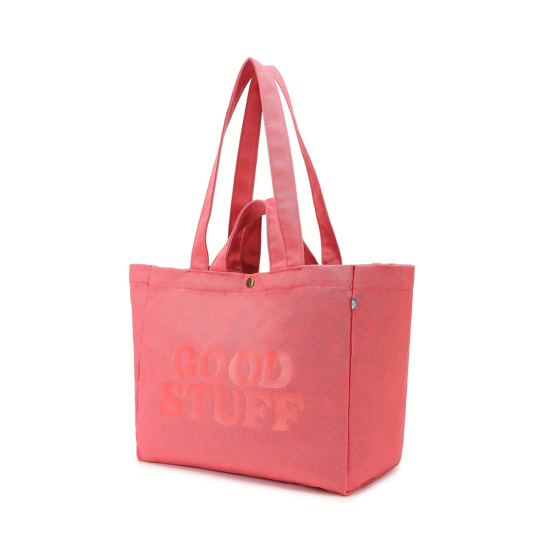 Letter Pattern Tote Bag Solid Shoulder Bag