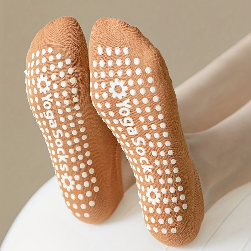 Non Slip Yoga Socks Low Cut Breathable Sports Socks For Pilates Barre Ball