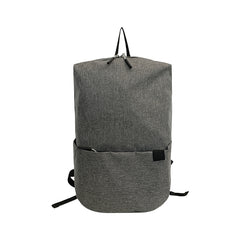 Lightweight Canvas Backpack Solid Daypack Casual Zipper Travel Bag