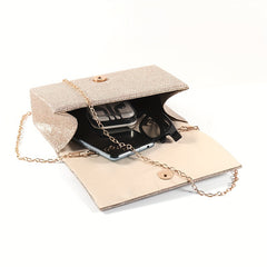 Glitter Evening Clutch Bag Dinner Purse Formal Handbag for Party Wedding Prom