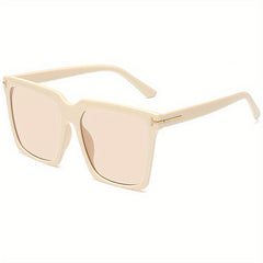 Men Square Frame Sunglasses UV Protection Summer Sunglasses