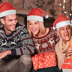 Santa Claus Christmas Hat for Gift and Decoration