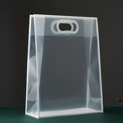 Clear PVC Handbag Large Cosmetic Shopping Toiletry Bag