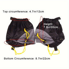 Outdoor Lightweight Gaiters Sand Proof Waterproof Leg Gaurd