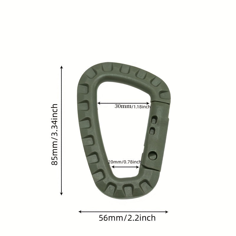 Durable Lightweight Tactical Carabiner for Outdoor Hanging