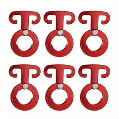 6pcs Aluminum Guyline Cord Adjuster Buckles for Camping Hiking