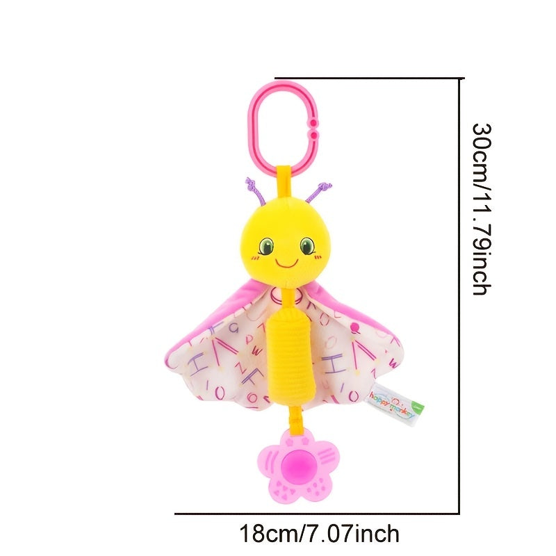 Baby Girl Toys 0-1 Years: Handbells, Rattles, Plush Car Hanging & More