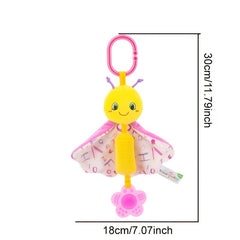 Baby Girl Toys 0-1 Years: Handbells, Rattles, Plush Car Hanging & More