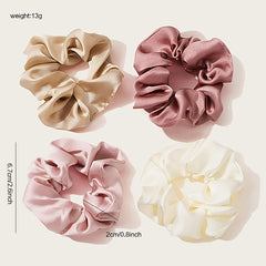 Bachelorette Party Hair Ties Silk Hair Ties Wedding Hair Accessories