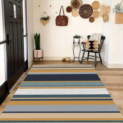 Geometric Lines Large Rug for Living Room Sofa Bedroom Kitchen Home Office
