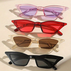 Y2K Cat Eye Sunglasses UV400 Sun Shades Glasses