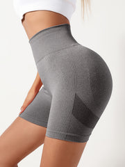 Seamless Legging Shorts for Women's Fitness and Yoga