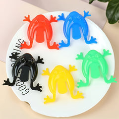 24pcs 12pcs Bouncing Frog Interactive Family Game Plastic Toy Frogs for Kids