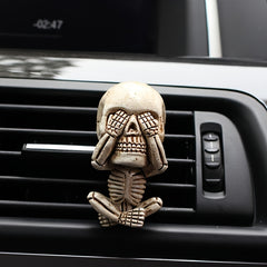3Pcs Skull Car Air Freshener Clips For Car Interior Vent