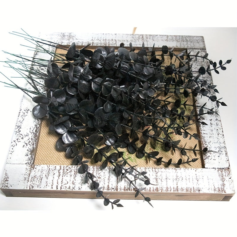 10pcs Eucalyptus Leaves for Home Decor and DIY Projects