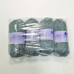Soft Cotton Acrylic Blend Yarn 2mm for DIY Hats Scarves Coats