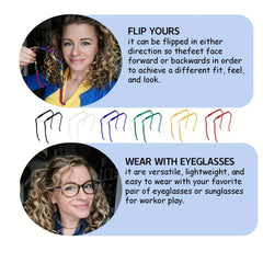 Curly Headband Thick Hair Band Square Shape Head Hoop Women's Hair Accessories