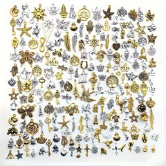 30pcs Mixed Metal Charms for DIY Bracelet Necklace Making