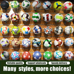 Durable Size 5 Soccer Ball Seamless Football For Training&competition