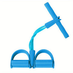 Latex Yoga Pedal Puller Resistance Band for Home Gym Arm Waist Training
