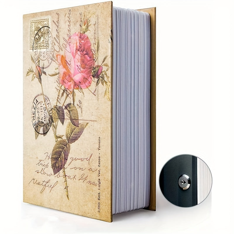 Book Money Box Safe Hidden Secret Storage Box With Key Lock