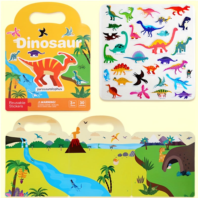 Kids Tearable Sticker Book for Early Learning