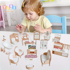 Simulated Furniture Set for Kids Home Play