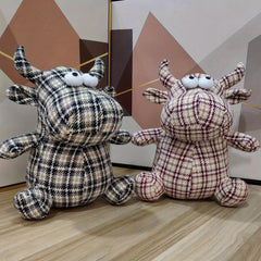 Cartoon Cow Plush Toy - Soft Stuffed Animal