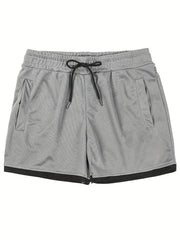 Men's Drawstring Casual Loose Shorts for Summer