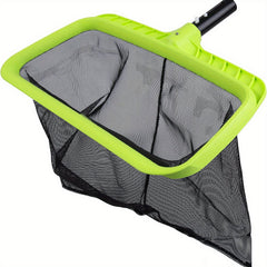 Swimming Pool Leaf Skimmer Net Reinforced Frame Rake Heavy Duty Cleaning Tool