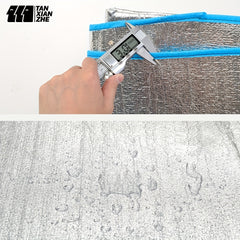 TANXIANZHE Double Sided Aluminum Film Moisture Repellent Waterproof Mat