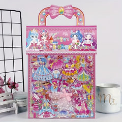 Dress Up 3D Sticker Activity Set for Kids - Random Christmas Halloween Themes