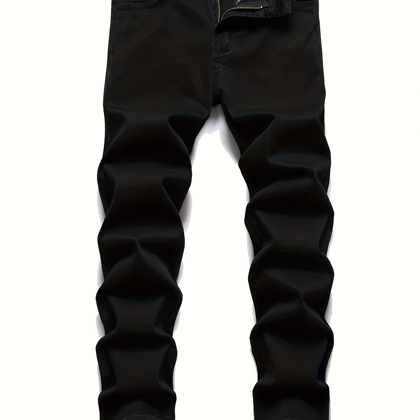 Men's Regular Denim Jeans With Pockets
