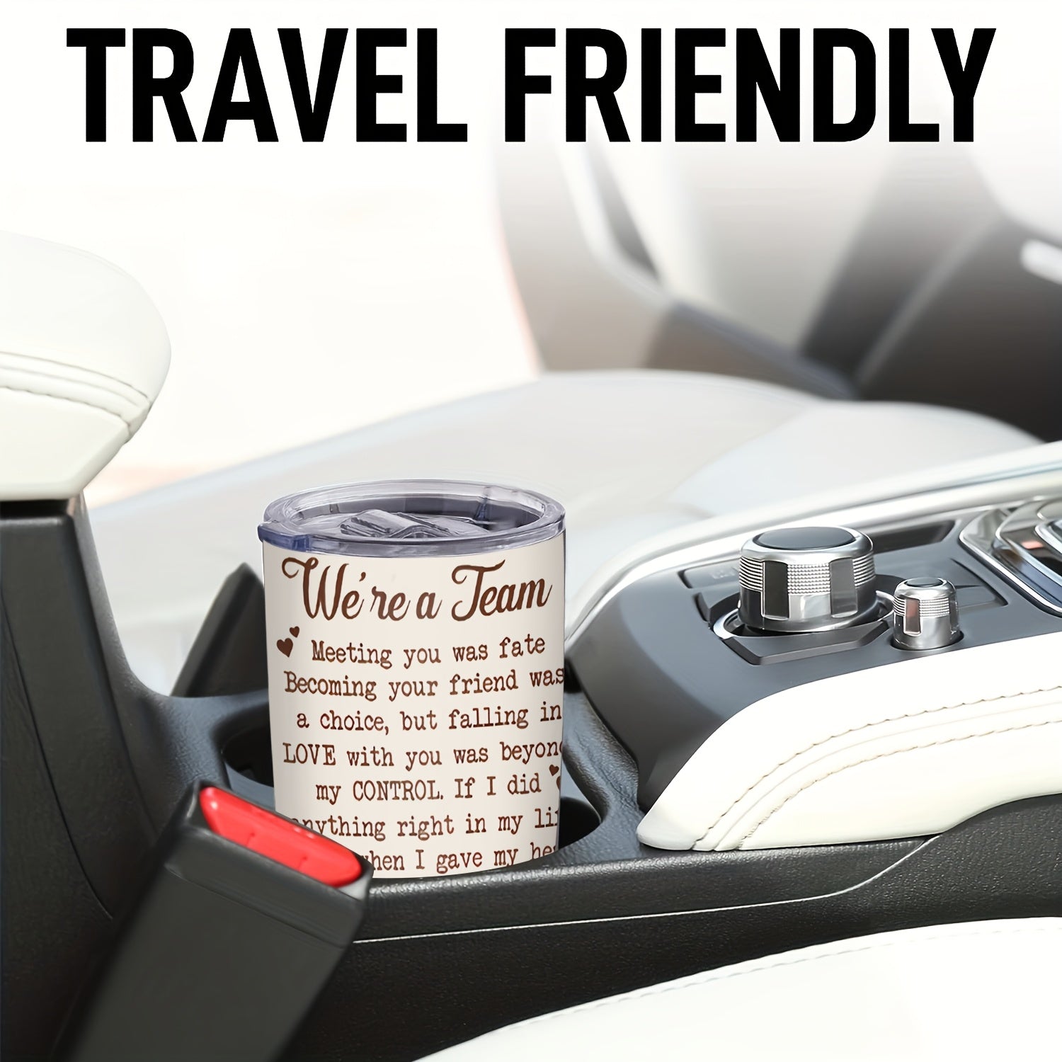 20oz Custom Insulated Travel Mug - Durable Reusable - Personalized Name