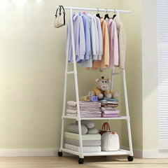 Movable Coat Rack Triangle Coat Rack