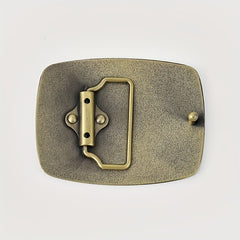 Skull Rectangular Belt Buckle Women Men Western Jeans Accessories