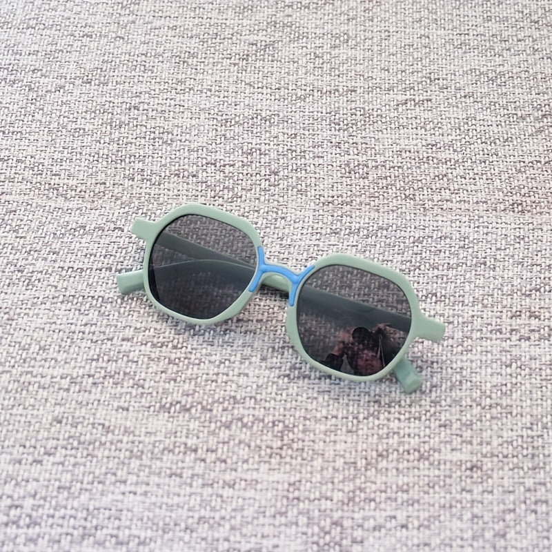 Kids Cartoon Polygon Sunglasses UV Resistant